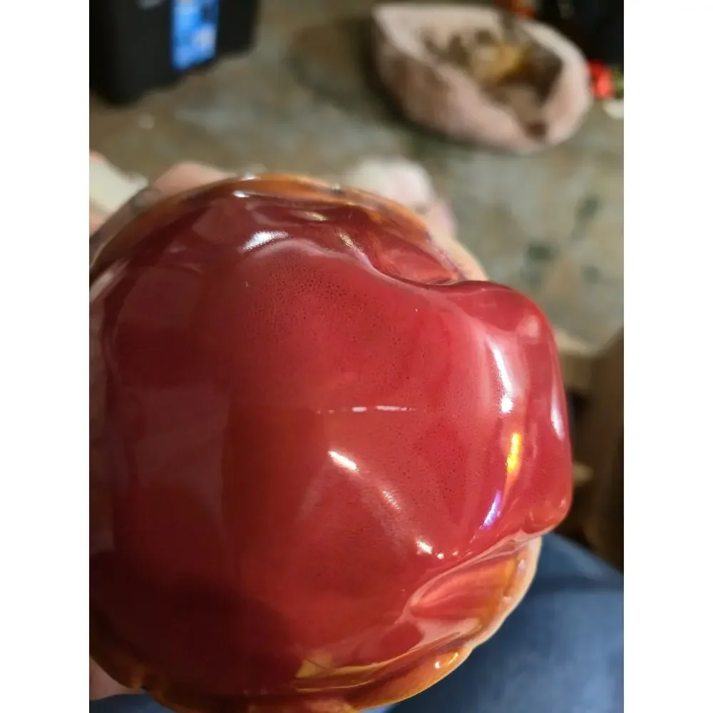 Vintage Gibson Santa Claus Cookie Jar Canister Christmas Kitchen Decor 7